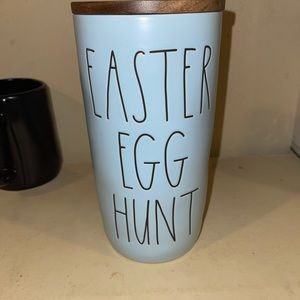 NWT Rae Dunn Easter Egg Hunt Tall Ceramic Cellar
